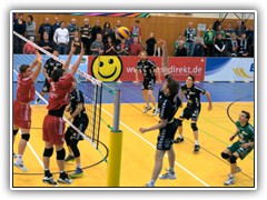 3.2.: Nach ausgeglichenem Spiel wurde im Tiebreak mit 15:9, und damit das Spiel 2:3 verloren. Weitere Fotos im Volleyball-Ordner vom 3.2.  