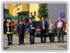 21.9: Landrat, Brgermeister und Kreisfeuerwehrverband gratulierten der Feuerwehr. Weitere Fotos im Feuerwehr-Ordner vom 21.9. 