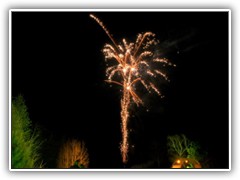 22.11.: Golden strahlte dieses Feuerwerk. Weitere Fotos im Feuerwerk-Ordner vom 22.11. 