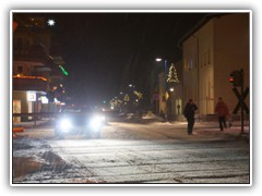 30.12.: Abends schneite es etwas. Weitere Fotos im Winter-Ordner vom 29. & 30.12.