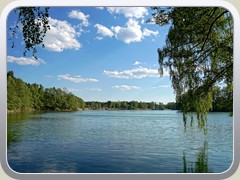 8.5.: Blick auf den Campingplatz am Groen Tonteich. Weitere Fotos im Frhlings-Ordner vom 8.5.