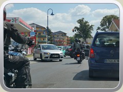 Chaos an der Ampelkreuzung Haupt-/ Motzener Str.