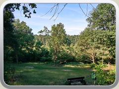 15.6.: Blick von der 'Todesbahn' in das Tal.