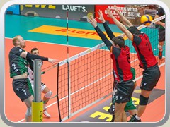 1.2.: Volleyball-Bundesliga: Netzhoppers-Bhl