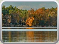 Kleine Badestelle in der N�he der Gastst�tte 'Am Seeblick'.