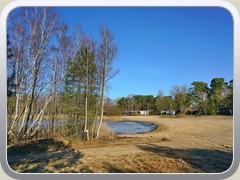 Teil des neuen Strandbads am Kiessee.