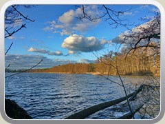 6.4.: Abendstimmung am Todnitzsee.