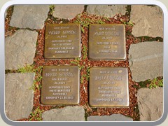 Stolpersteine im KZ ermordeter j�discher Havixberger