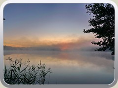 Vor Sonnenaufgang am p�tzer Tonsee