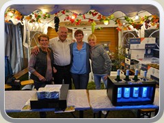 2.9.: Der Bestenseer Weinbauverein prsentierte sich mit 4 Sorten