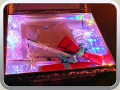 Der Weihnachtsmann gestattete einen Blick in die Wunschkiste