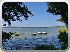 Fr�h war am P�tzer Vordersee noch nichts los