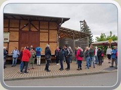 Start war am Bahnhof