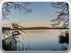 Abendstimmung �ber den P�tzer Bergen