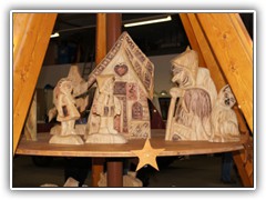 23.11.: Vorstellung der neuen Weihnachtspyramide. Weitere Fotos im  Weihnactspyramiden--Ordner vom 23.11. 