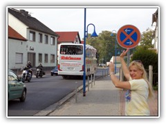 3.10.: Auf Wiedersehen, liebe Havixbecker! Weitere Fotos im  Ordner zum Tag der dt. Einheit vom 3.10. 