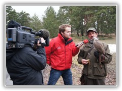 Was will uns der Falke wohl sagen ???