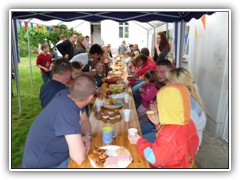 28.5: Wieder in Bestensee: erst mal st�rken