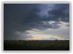 1.7.: In der Ferne wurde schon wieder blauer Himmel sichtbar.