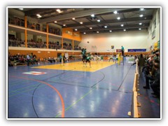 11.1.: Volleyball 2. Bundesliga: Mit Lindow/Gransee als Gegner begann der Rckrunden-Start der Netzhoppers. Weitere Fotos im Volleyball-Ordner vom 11.1. 