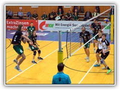 15.1.: Schlielich siegten die Netzhoppers mit 3:0. Weitere Fotos im Volleyball-Ordner vom 15.1. 