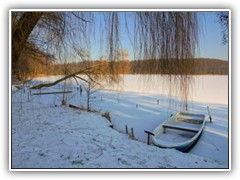 25.1.: Am Ptzer Hintersee.