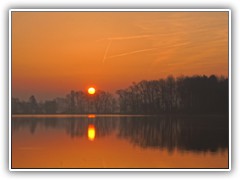 14.3.: Sonnenaufgang am Ptzer Tonsee.
