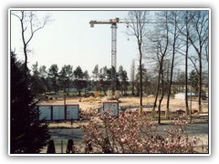 Rckblick zum 10. Geburtstag des Seniorenzentrums: 7.5.2003: Baustelle. Weitere Fotos im Seniorenzentrum-Ordner vom 14.3. 