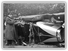 Dieser Unfall ca. 1935 verlief offenbar noch mal glimpflich.