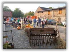 5.10.: Es war das erste Fest, aber viele Besucher kamen. Weitere Fotos im Krbisfest-Ordner vom 5.10.  