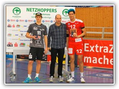 12.11.: Die besten MVP wurden ausgezeichnet. Bei den Netzhoppers war es Theo Timmermann. Weitere Fotos im Volleyball-Ordner vom 12.11. 