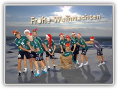19.12.: Frohe Weihnachten! Weitere Fotos im Volleyball-Ordner vom 19.12.