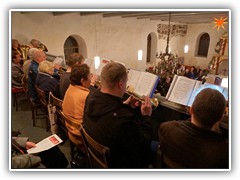 19.12.: Der Posaunenchor der ev. Kirche unter Leitung von Annette Lehmann komplettierte das Konzert. Weitere Fotos im MGV-Ordner vom 19.12.