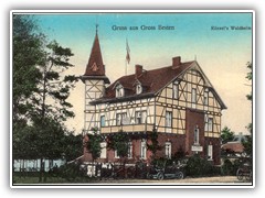 1906 wurde es als Gaststtte 'Rnzels Waldheim' erbaut.