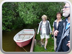 26.6.: Auf der Liepe in P�tz am P�tzer Hintersee. Weitere Fotos im Radtour-Ordner vom 26.6.