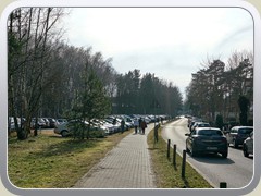 Die Parkpltze waren wieder knapp.