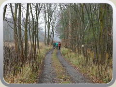 Eine Wandergruppe aus Berlin war heute unterwegs.