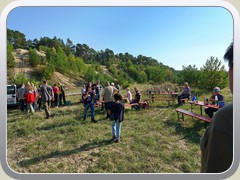 Ankunft am Picknickplatz.