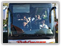 Ein Blick in den Bus.